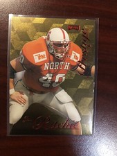 1998 PLAYOFF PRESTIGE HOBBY GOLD BLANK SERIAL PROOF #186 JON RITCHIE RAIDERS RC