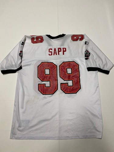 Tampa Bay Buccaneers Jersey Mens XL Vintage Stater 1990s NFL #99 Warren Sapp - Picture 2 of 4
