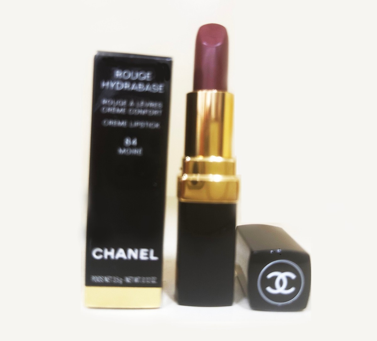 CHANEL ROUGE HYDRABASE CREME LIPSTICK 84 MOIRE, NIB | eBay