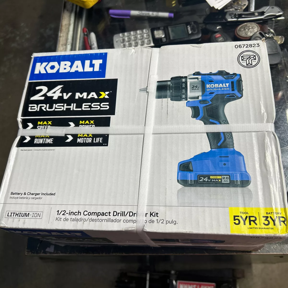 Kobalt power screwdriver outlet