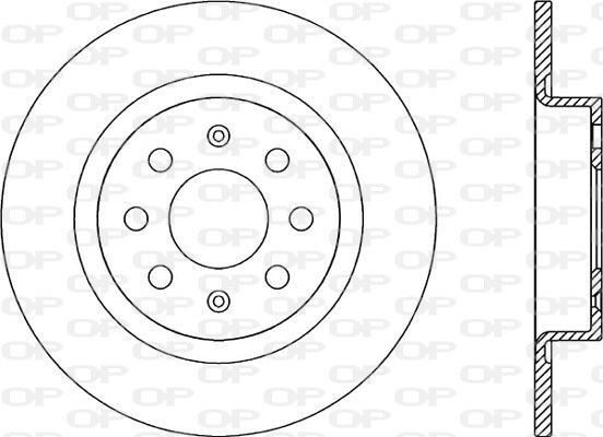 Disque de frein Fiat Grande Punto 1.9 D Multijet anti-vibration au volant