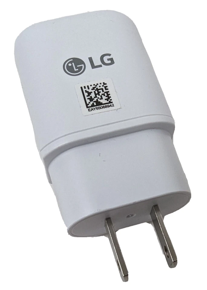 LG USB-A Cargador Pared Única 1 Puerto Adaptador de Viaje 5V/2A MCS-V02WA/R/H NUEVO Foto 2 de 4