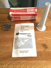 KENWOOD CHEF - Sausage Filler - A726 - (Fits A720 and A920 mincers) Ex Condition