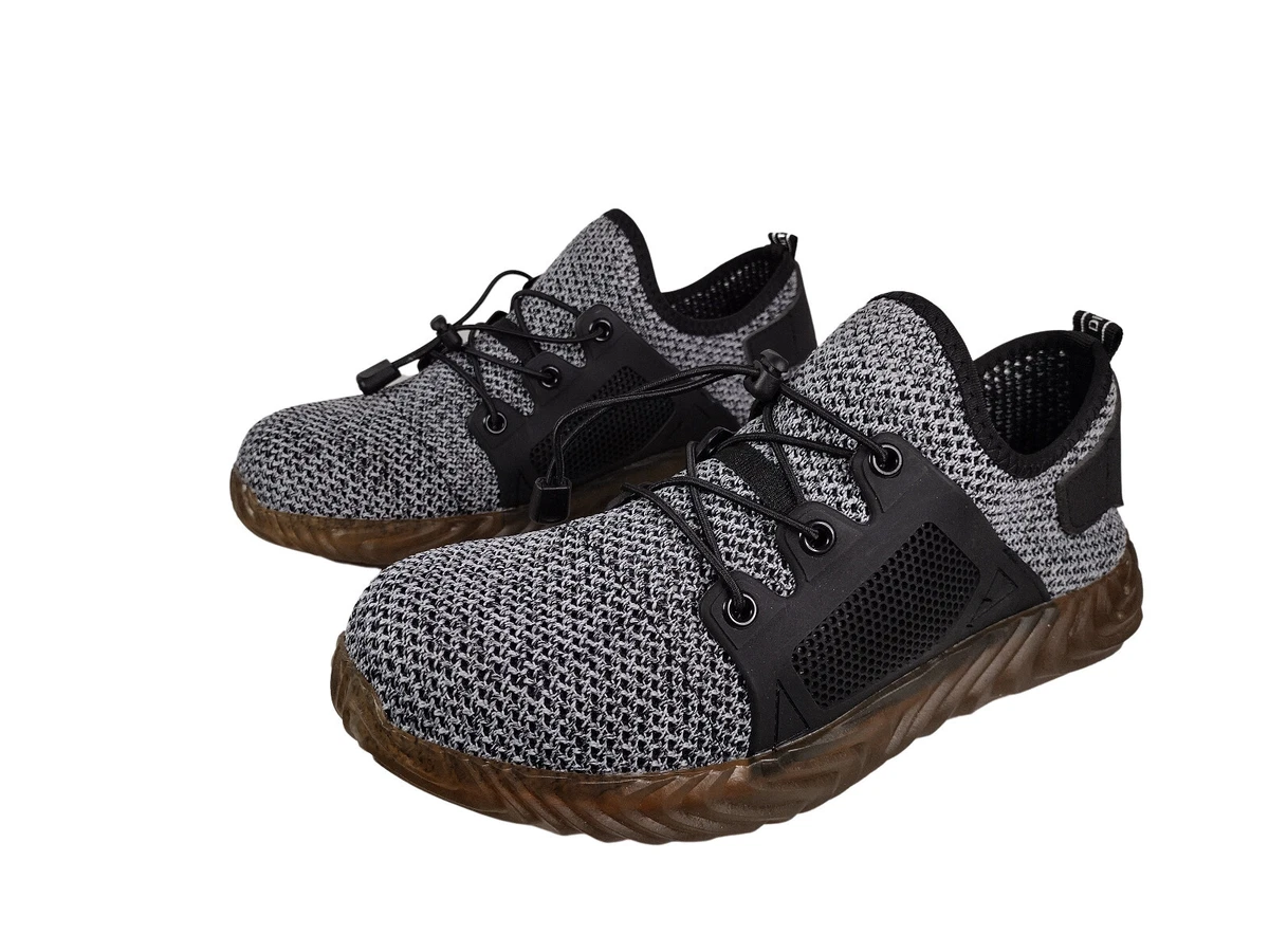 Autorizar Coincidencia Acumulativo New Adidas Die Weltmarke Mit Den Black Mesh STEEL TOE Safety Work Shoe sz  9.5 43 | eBay