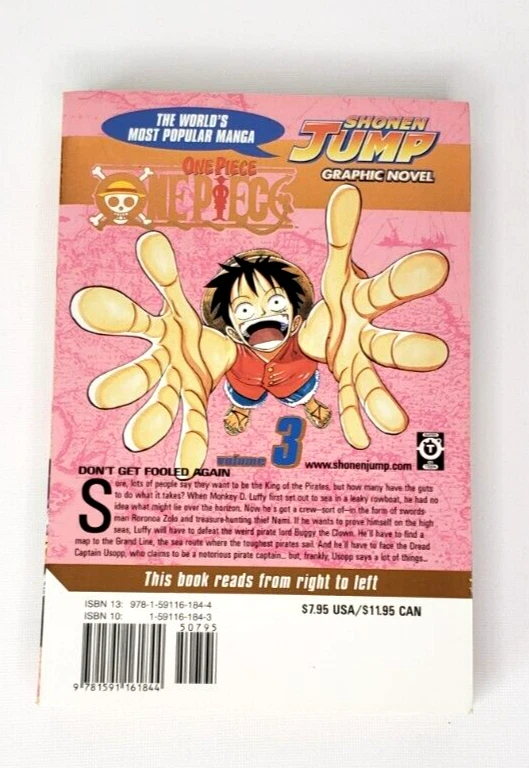 One Piece, Vol. 3: Don't Get Fooled Again (One Piece Graphic Novel