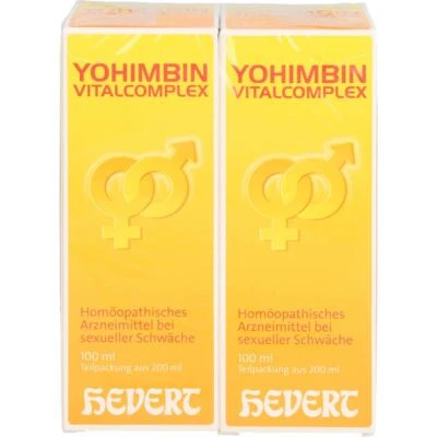 HEVERT ARZNEIMITTEL GMBH & CO. KG YOHIMBIN Vitalcomplex Hevert Tropfen 200 ml PZN04415175