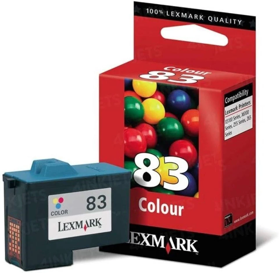 Lexmark 83 couleur cartouche d'encre authentique (TVA incluse) - Photo 1/1