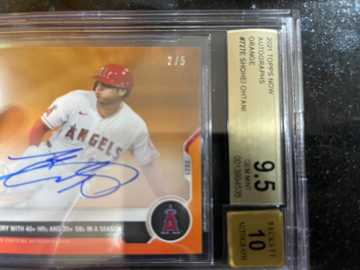 2021 Topps NOW 137 大谷翔平 ベース PSA 9 【公式通販】