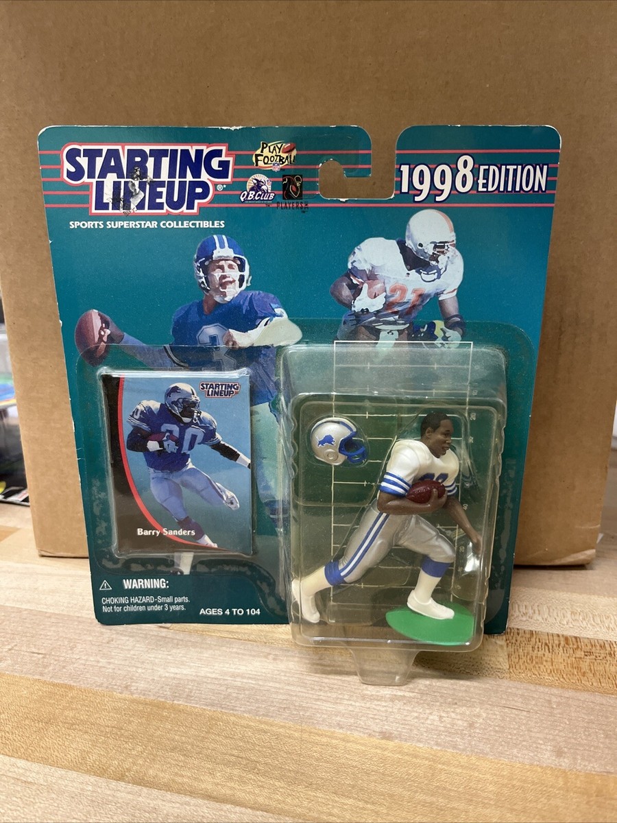 1998 Barry Sanders Kenner Starting Lineup Figure Detroit