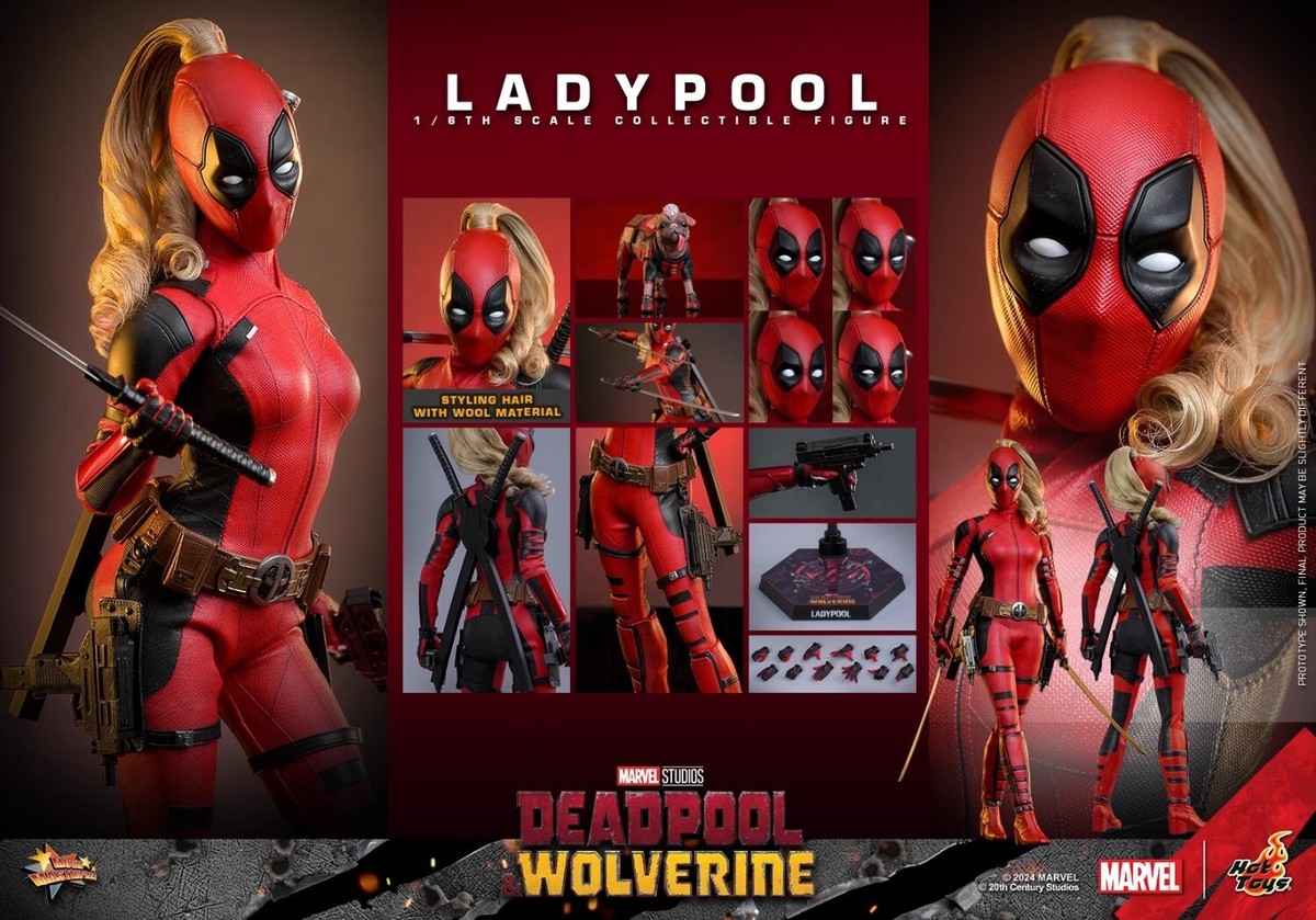 Hot Toys - ホットトイズ 1/6 レディ デッドプール ＆ ウルヴァリン MMS747 Hot Toys MMS747 Lady Deadpool From Deadpool & Wolverine 1/6