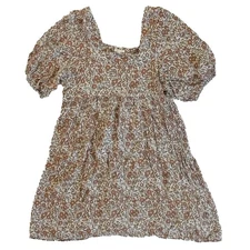 Rylee + Cru Women's Gretta Dress Small Stylish Comfortable Casual