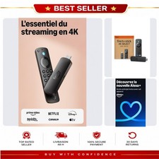 Amazon Fire TV Stick 4K Dongle Streaming HDR10+ Alexa Wi-Fi