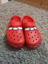 Lightning McQueen Crocs Unisex Size 9 Adult UK Brand New
