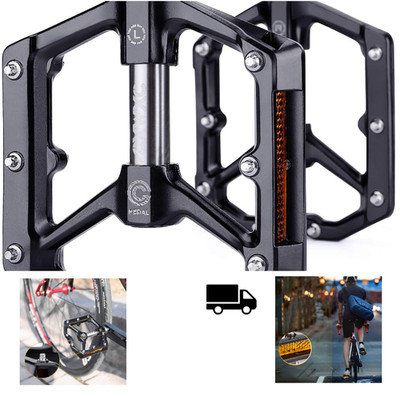 CXWXC Fahrradpedale Mit Reflektoren MTB Aluminiumlegierung 9 16 Cube