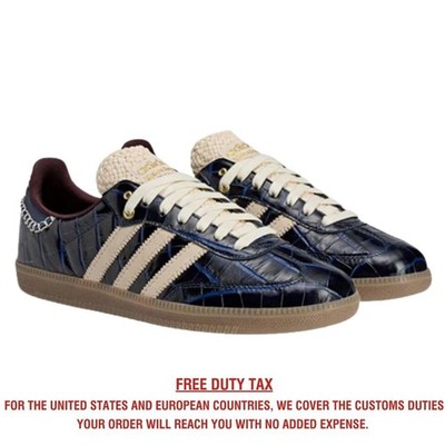Wales Bonner x Samba OG 'Croc - Collegiate Navy' Men's Size US (6-9)