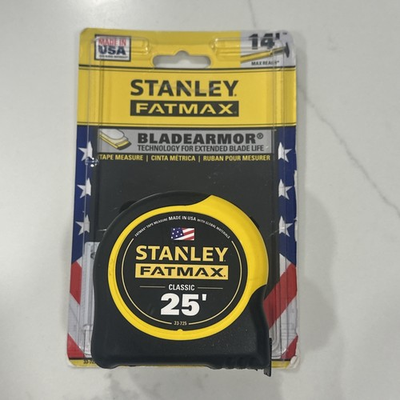 #ad Stanley 25 Ft. 1 1 4 In. Fatmax Classic Tape Measure $26.98