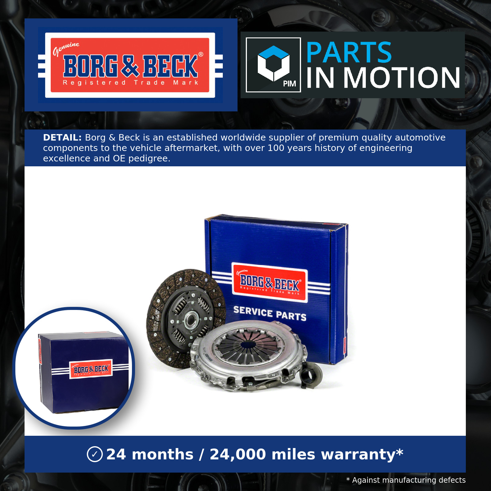 Clutch Kit for RENAULT KANGOO 1997 on - Image 2