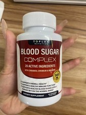 Toplux Blood Sugar ComplexCinnamon Chromium B...