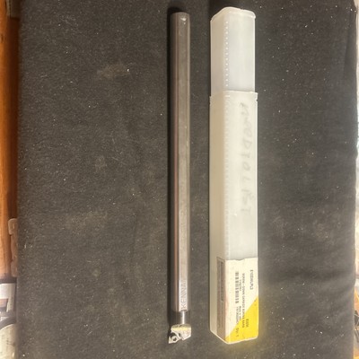 Kennametal E10SWLPL3 Indexable Carbide Boring Bar 5/8  Dia. 10  OAL WPMT3252 USA