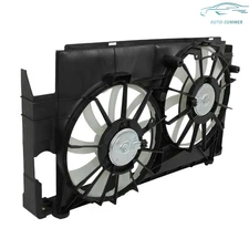 Radiator Condenser Cooling Fan Assembly For 2013 14 2015-2018 Toyota RAV4 Center