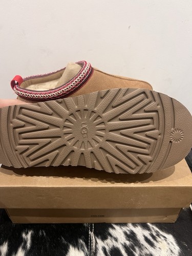 UGG Tasman (Tazz) Slipper Shoes chestnut colour Size UK6 EU39 NEW BOX - Picture 4 of 8