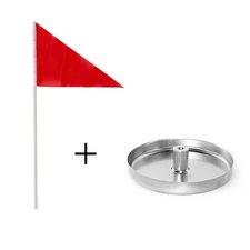 Golf Stainless Steel Golf Cup Long Lasting Cup Liner Practice Cup Set Rustproof