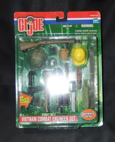 2001 Hasbro G.I. Joe Vietnam Combat Engineer set sealed L@@K!!