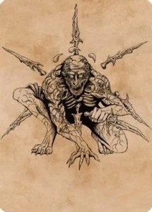 Bhaal, Lord of Murder Art Card 63/81 Commander Legends: Battle for Baldur's Gate