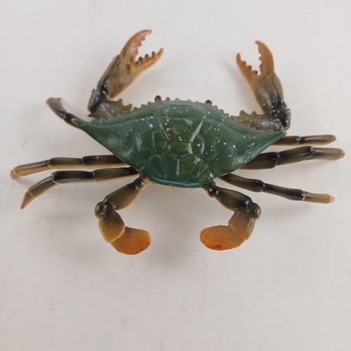 Crab Toy 3 Pcs Plastic Crab Toys Fake Crab Decor Toys Crazy Crab Bath Realistic - Picture 4 of 12
