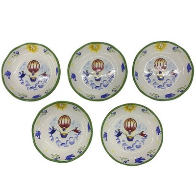 Kate Williams Dish Lot 5 Global Design Connection French Hot Air Balloon Trinket