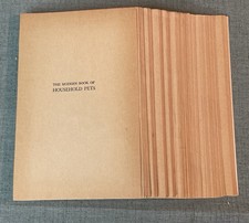 Lot 150 Vtg Book Pages Junk Journal Paper Craft Ephemera - Pets, Animals