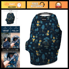 5-in-1 Disney Winnie The Pooh Cover - Nursing Car Seat Stroller Canopy Privac 5-in-1 Disney Winnie The Pooh Cover - Nursing Car Seat Stroller Canopy Privac