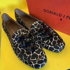 Size 7 1/2 Wmns Donald J Plainer Giraffe Hair calf Regular $248 