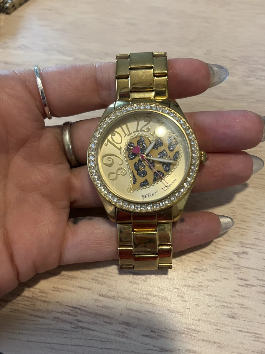 Betsey Johnson Pink Wristwatches for sale | eBay
