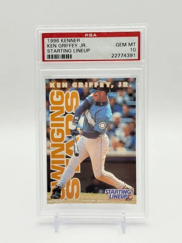 1996 Starting Lineup Ken Griffey Jr Swinging Stars - PSA 10 - PSA Pop 2
