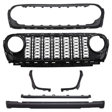Front Grille Bumper For Jeep Wrangler JL/Gladiator JT 2018-2024 NEW