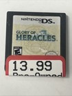 Glory of Heracles (Nintendo DS, 2010) - Cartridge Only