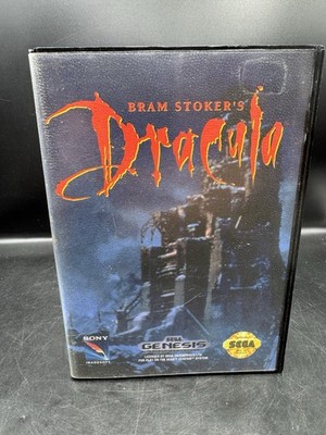 Bram Stoker's Dracula (Sega Genesis, 1993) CIB Manual Tested Nice Shape