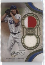 2021 Topps Tier One Relics 19/25 Dustin May #T1R2-DM Dual Patch 0lm4