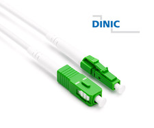 DINIC Glasfaserkabel LC/APC-SC/APC Simplex OS...