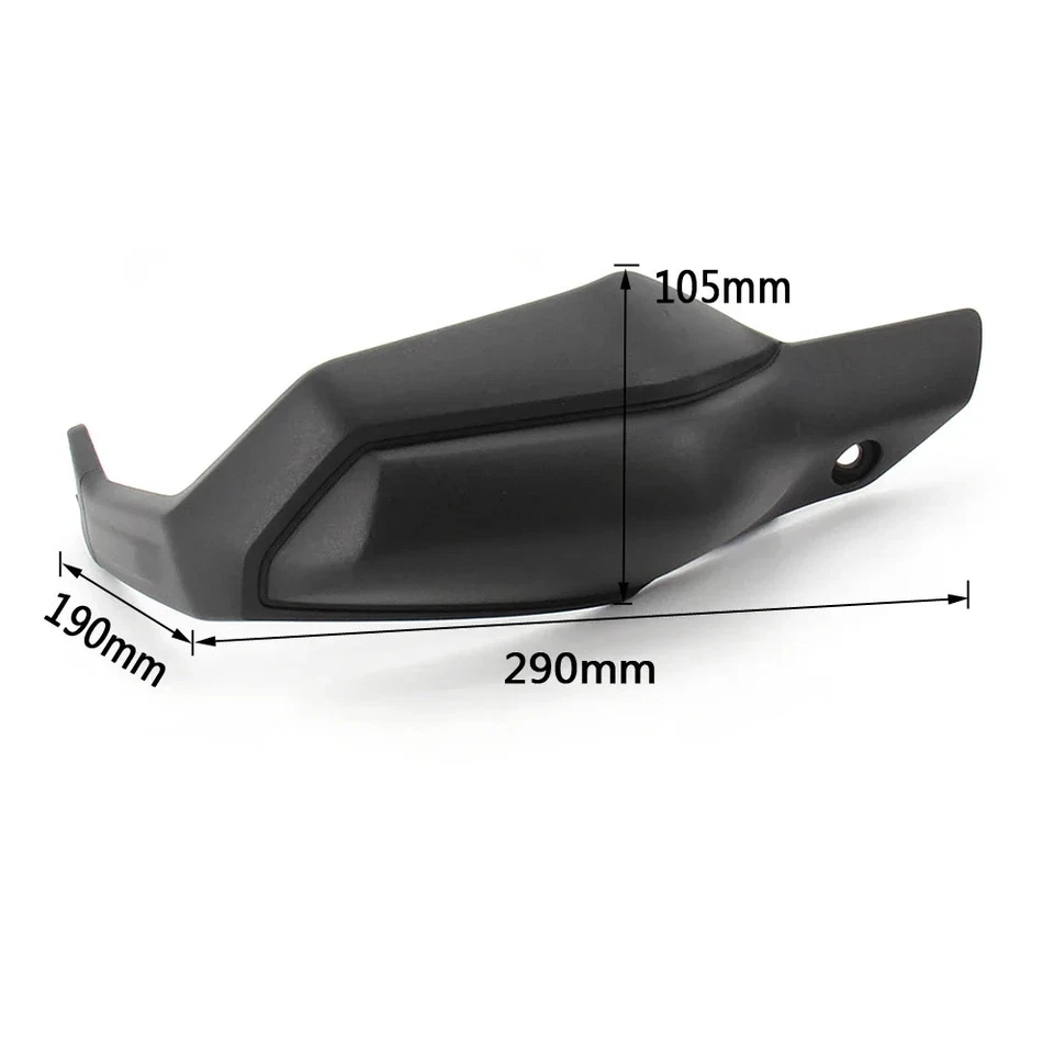 Handguards Hand Guards Shield Protector Cover Carbon For Honda X-ADV 750 17-20 - Image 4 of 4
