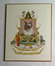 Lucien Guilbert Siamese Cat Thailand Wall Pla...