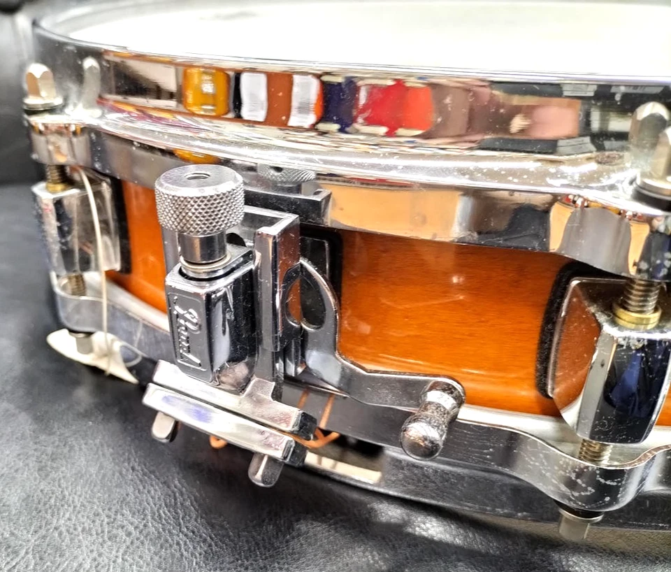 PEARL 6ply Maple Shell Piccolo Snare Drum 14"x3" - Image 2 of 4