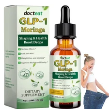 GLP - 1 Moringa Slimming Health Boost Drops Liquid 30ml | HOT