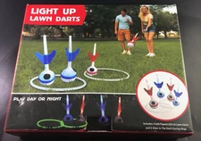 MD Sports Light Up Lawn Darts, Ideal For Day Or Night,NIB Va1