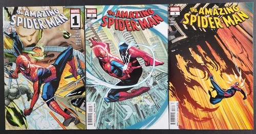 Amazing Spider-Man #1, 2, 3  NM/NM+  Joe Kelly Pepe Larraz  Marvel 2025