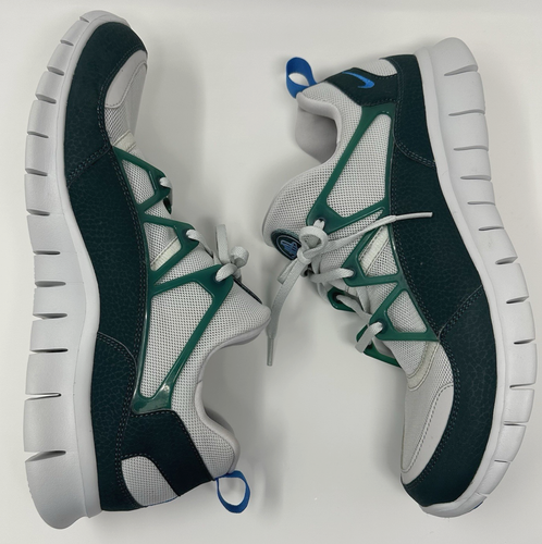 Nike Free Huarache US 12.5 Light Neutral Grey Teal 2012 555440-043 Used No Box - Picture 5 of 9