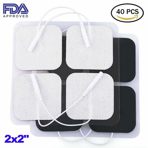 40PCS Replacement Tens Electrode Pads EMS For Intensity Twin Stim III Unit BULK - Picture 2 of 6