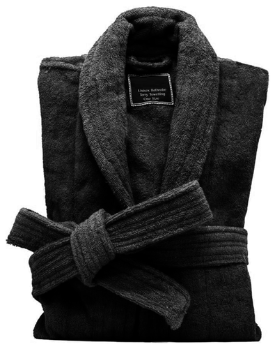 Mens & Ladies Luxury Bathrobe Egyptian Cotton Terry Toweling Dressing Gown Shawl - Picture 40 of 43