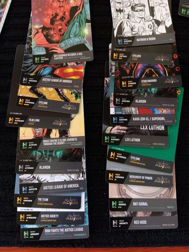 2022 HRO Chapter 2 Black Adam - Card lot (144) - Physical only Scanable 25 Foils - Picture 6 of 9